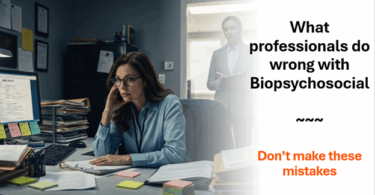 What is a biopsychosocial assessment