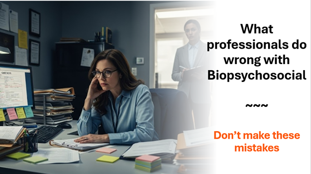 What is a biopsychosocial assessment
