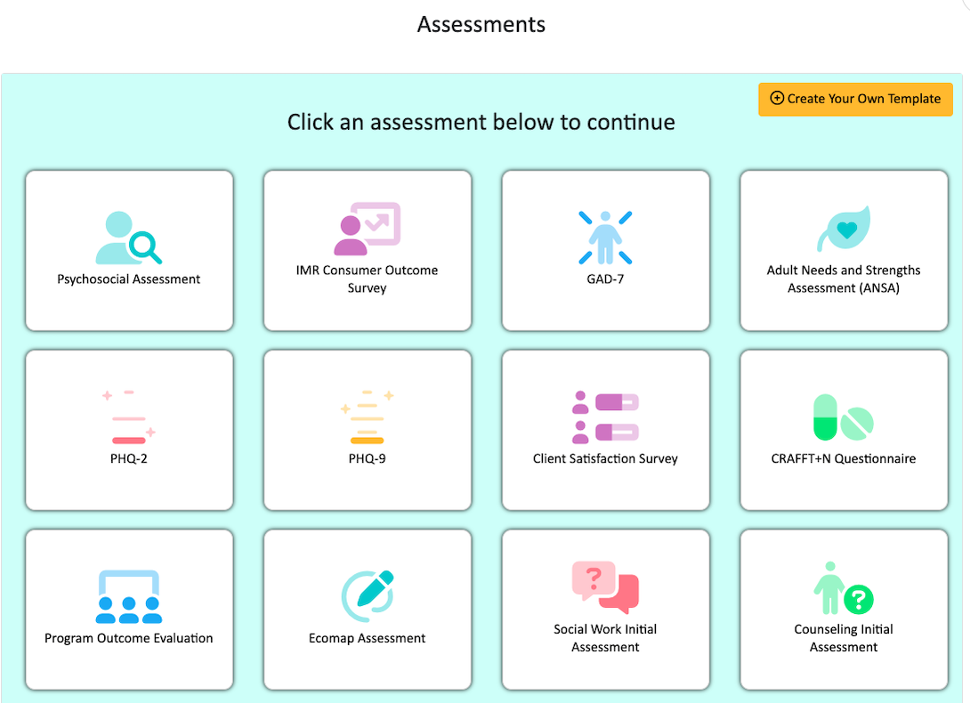 counselling assessment tools