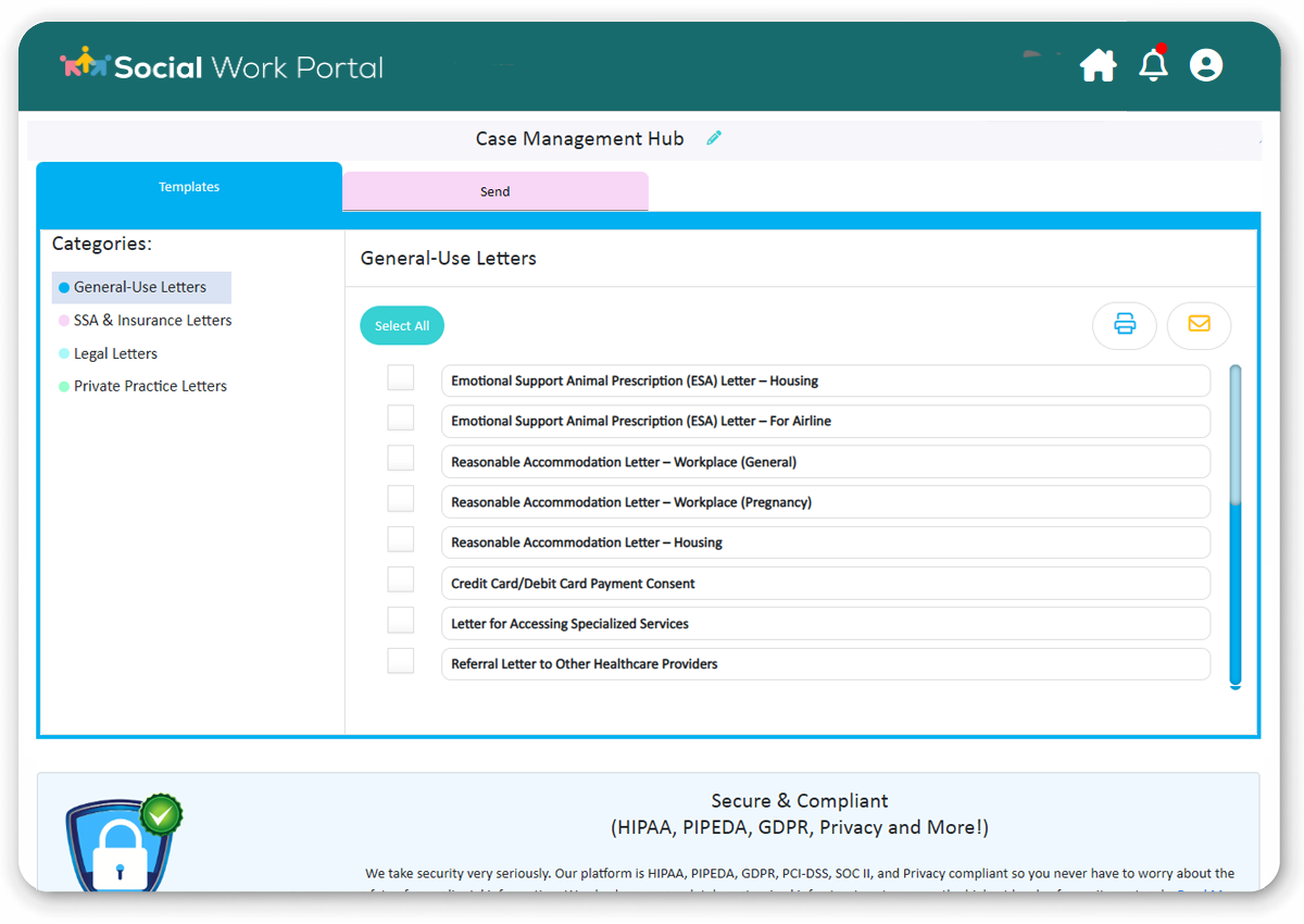 Web-based Case Management Software