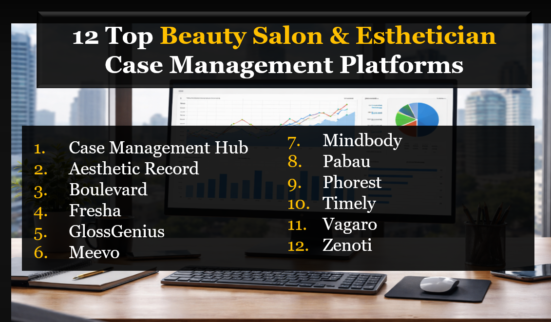 12 Top Beauty Salon & Esthetician Case Management Platforms