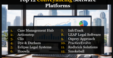 Top 12 Conveyancing Software Tools for Case Tracking and Document Management