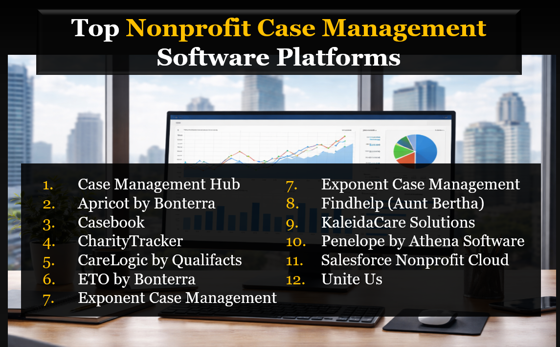 Best 12 Top Nonprofit Case Management Software Platforms