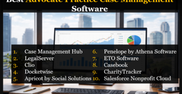 Best Rated Top Advocate Practice Case Management Software