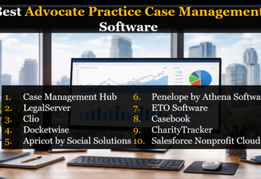 Best Rated Top Advocate Practice Case Management Software
