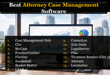 Top 15 Attorney Practice Case Management Software