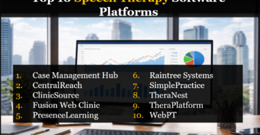 Top 10 Best Speech Therapy Case Management Software Platforms