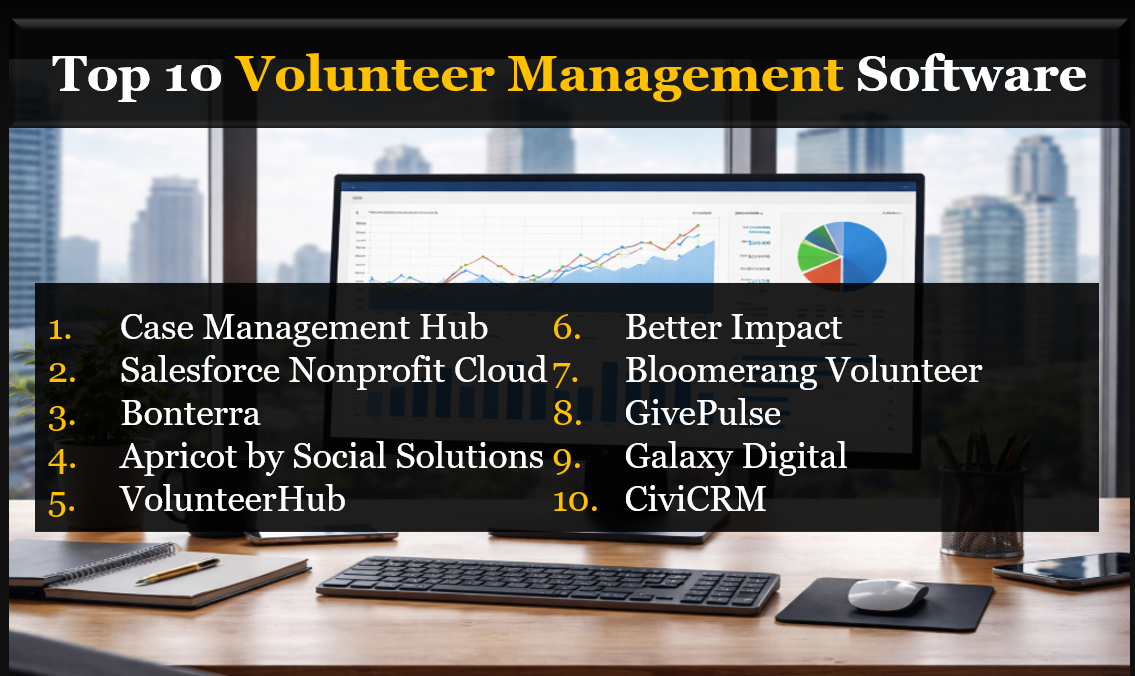 Top 10 Best Volunteer Management Case Management Software Platforms