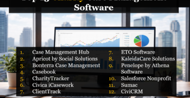 Top Charity Case Management Systems for Nonprofits and NGOs