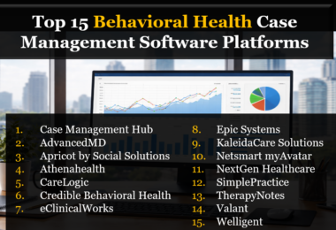 Best Case Management Software for Behavioral Health Organizations (Top 15 Ranked)