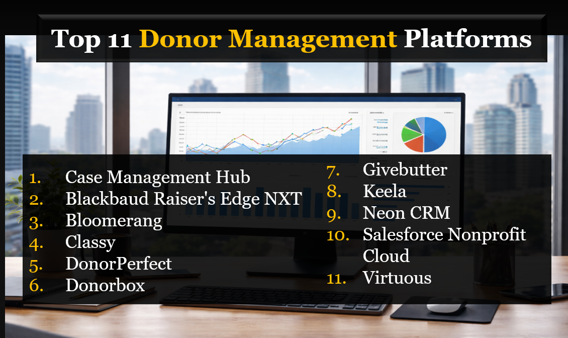 Top Donor Management Apps and Platforms for Fundraising Success