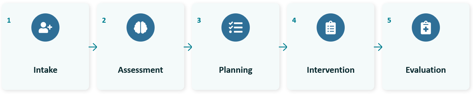 5-Step Social Work Process