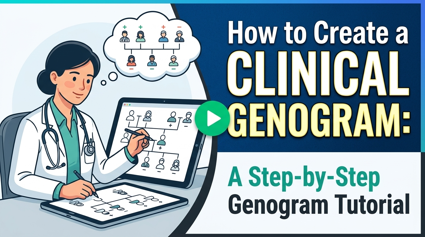 How to Create a Clinical Genogram: A Step-by-Step Genogram Tutorial