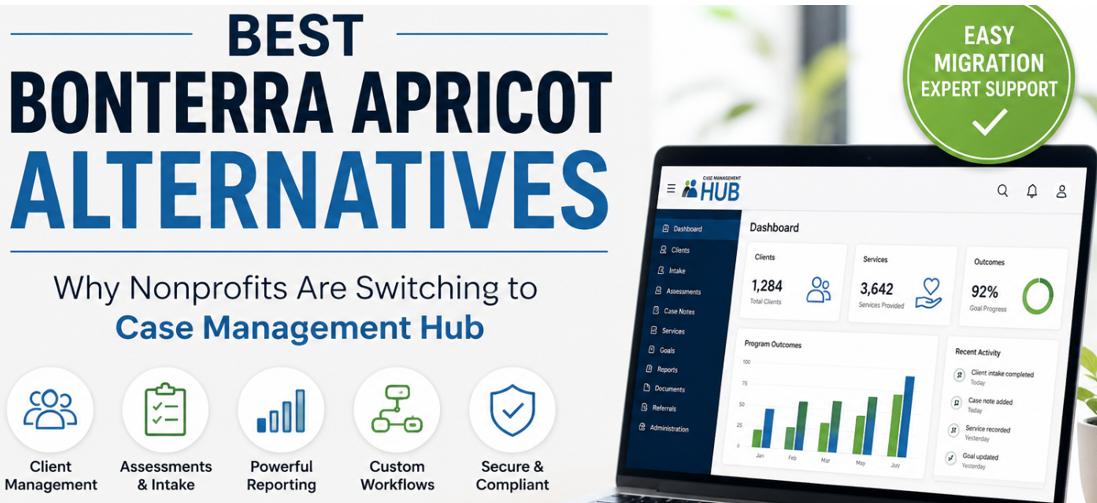 Best Alternatives to Bonterra Apricot for Nonprofit Case Management