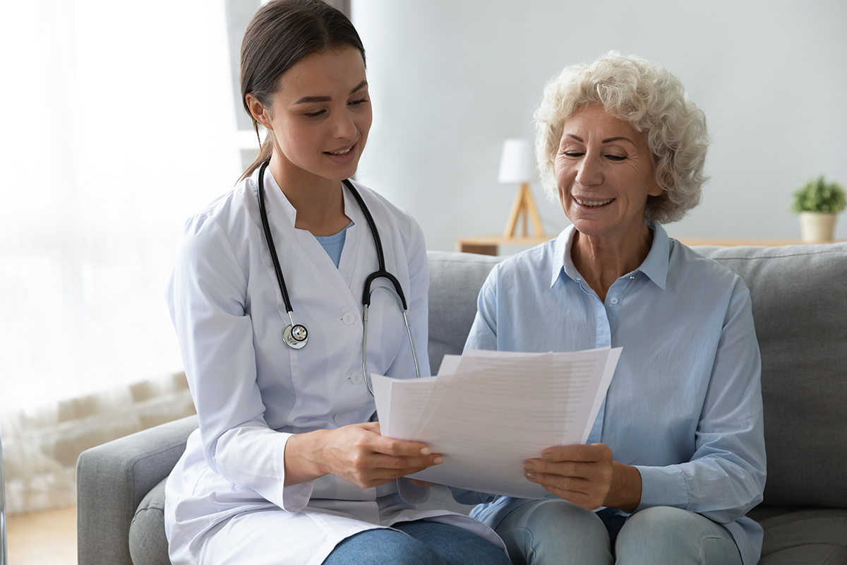 Explain HIPAA authorization form to client