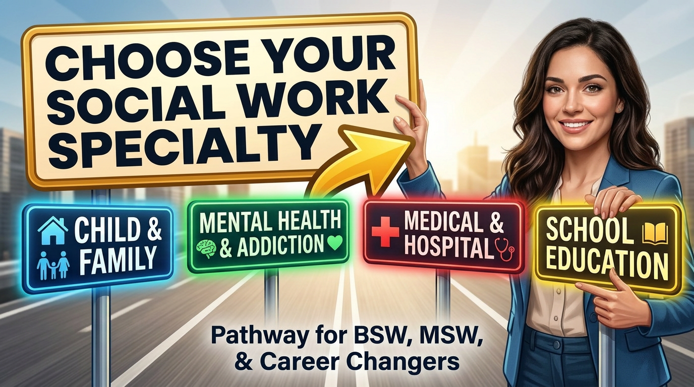 How to Choose the Right Social Work Specialty for Your Skills and Career Goals