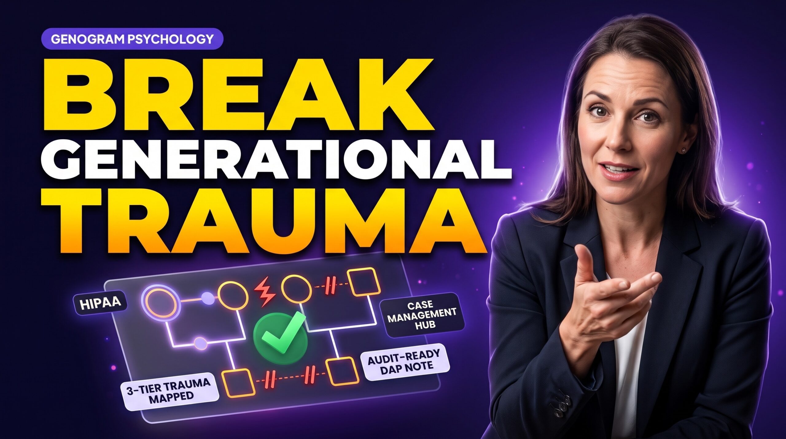 How to Break Transgenerational Trauma Using Genogram Psychology